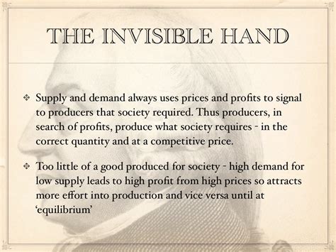 laissez faire capitalism is characterized by|the invisible hand concept suggests that.